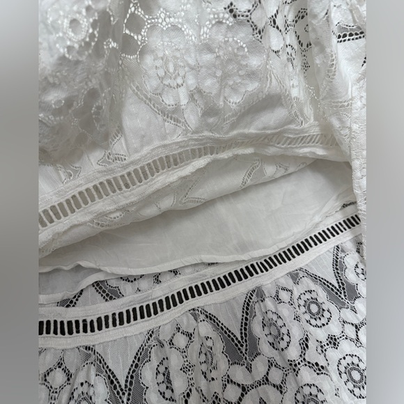 Kate Spade Bohemian White Lace Dress Size 8 (fits small) - Picture 7 of 10